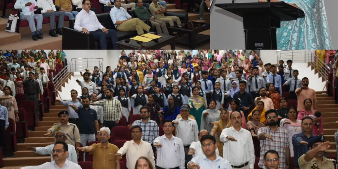 Nasha Mukt J&K Abhiyan : Community participation key to drug-free society: Sheetal Nanda
