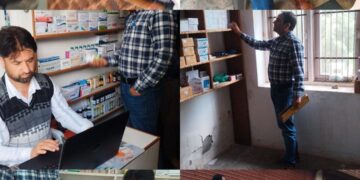 Drug Control Deptt conducts inspection drive in Kulgam