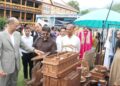 Satish Sharma pitches for promotion of indigenous products at Flea Market