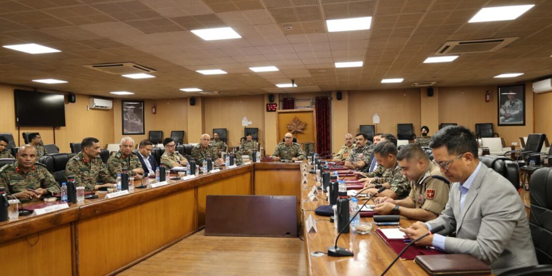 Northern Army Commander chairs security review, coordination meeting in Sgr