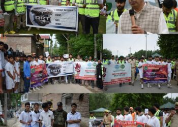 WMDA Oorganises sanitation, anti-drug awareness rallies Around Manasbal Lake