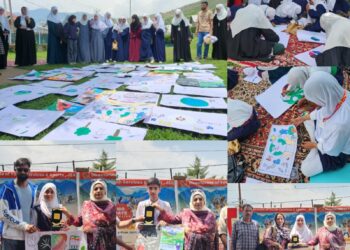 Nasha Mukt J&K Abhiyan : District Admin, DYSSO organise painting competition in Bandipora