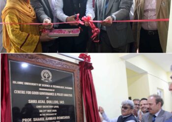 CS inaugurates CGG&PA at IUST, lauds University’s academic, research initiatives