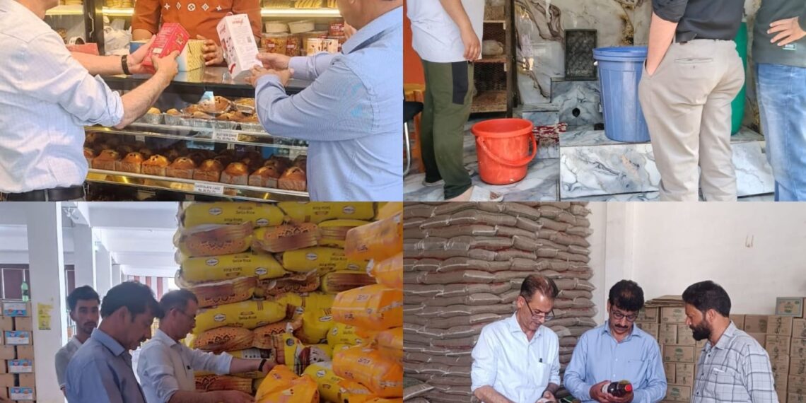 Food Safety Team Anantnag conducts inspections ahead of Eid-ul-Adha