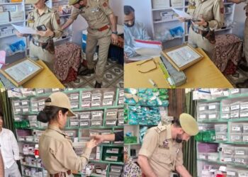 Police hold awareness programme, inspect chemist shops in Sopore