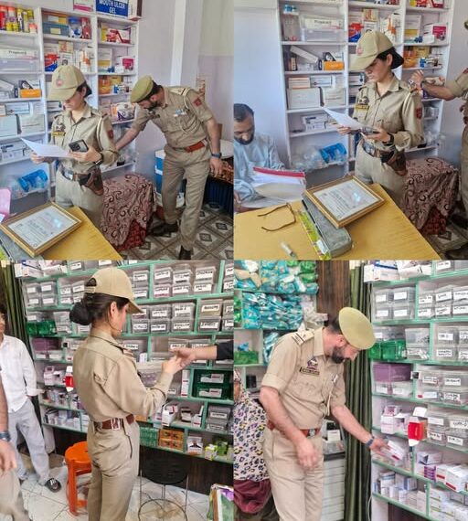 Police hold awareness programme, inspect chemist shops in Sopore
