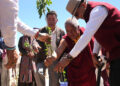 Ladakh LG launches plantation of 2,100 cherry saplings in Phyang belt