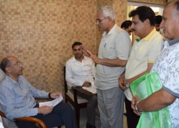 RAABITA Outreach : Advisor Nasir Aslam Wani meets delegations in Jammu
