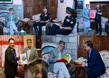 CM Omar Abdullah meets delegations at Raabita
