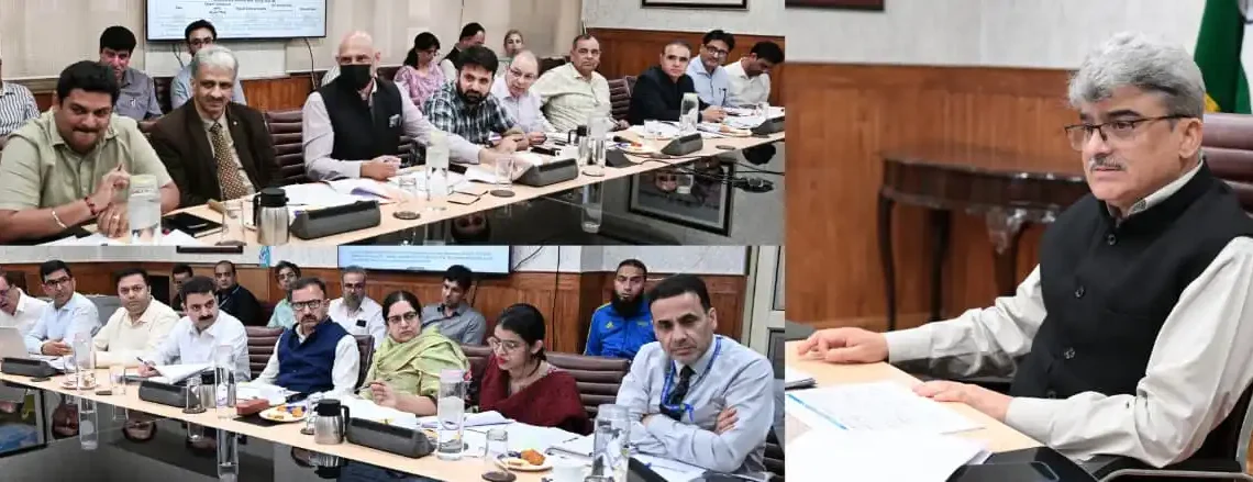 CS chairs NHM, allied healthcare programme review meet