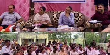 Commissioner Secretary Planning visits Bobiya, reviews Vibrant Village Programme-II in border villages