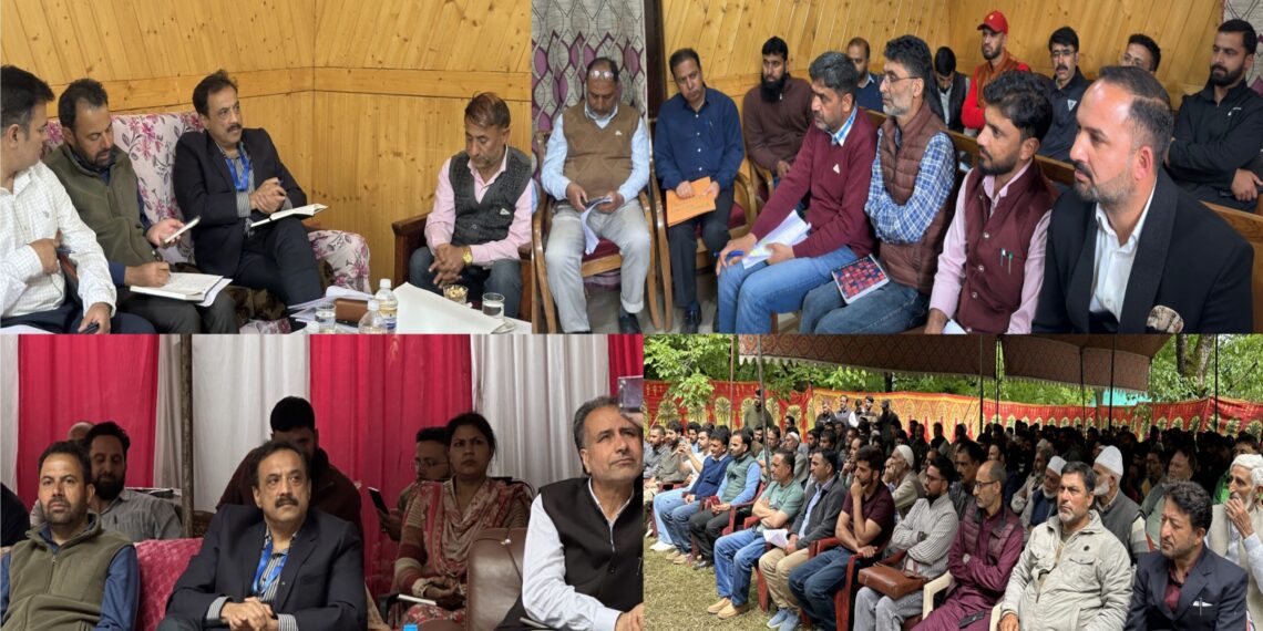 VVP-II: Commissioner Enquiries visits Vibrant Village Rawathpora