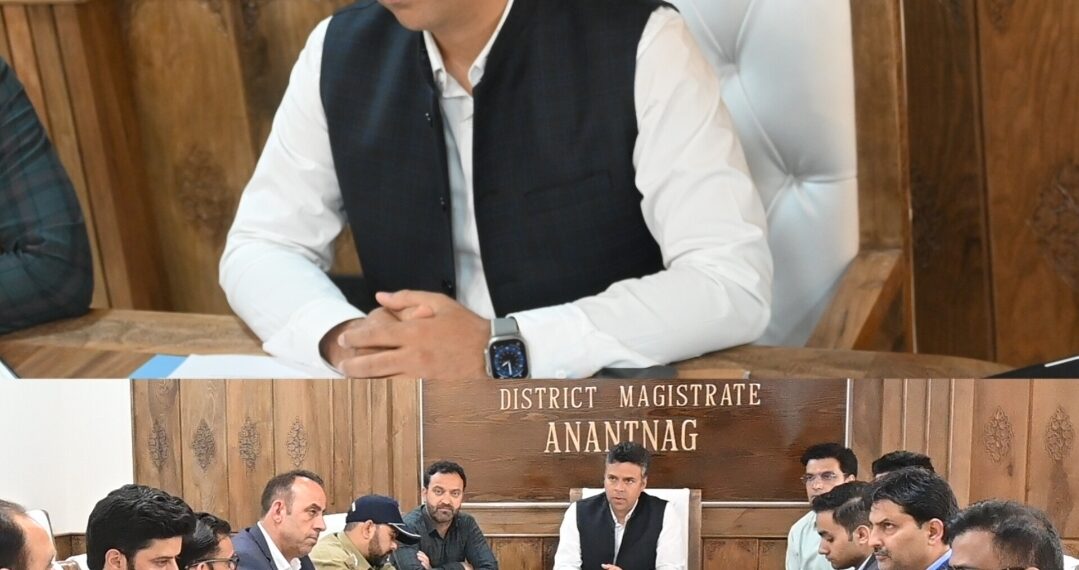 DC Anantnag reviews preparations for Holy Adhikmas Kumbh 2026