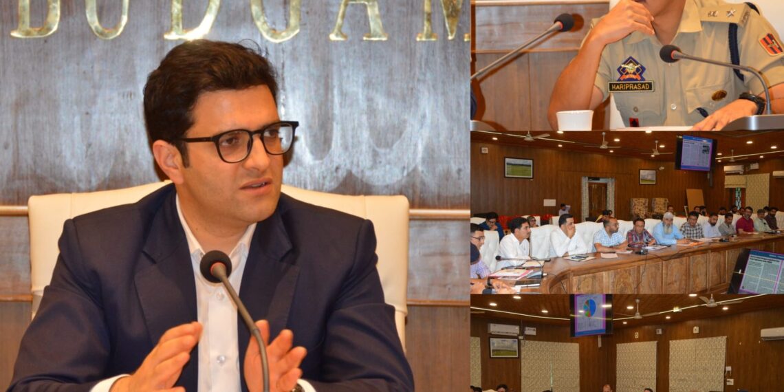 DC Budgam reviews youth engagement, empowerment plan