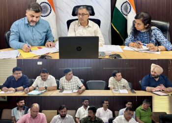 DC Kathua reviews District Capex Budget, MLA-CDF, MPLADS works