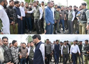 DC Kulgam reviews road safety measures