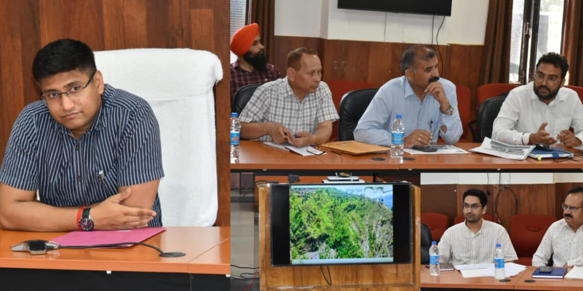 Green India Mission : DC Reasi reviews proposed annual plan 2026-27