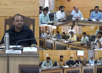 Rural Development Schemes : Director RDD Kashmir reviews implementation in Bandipora