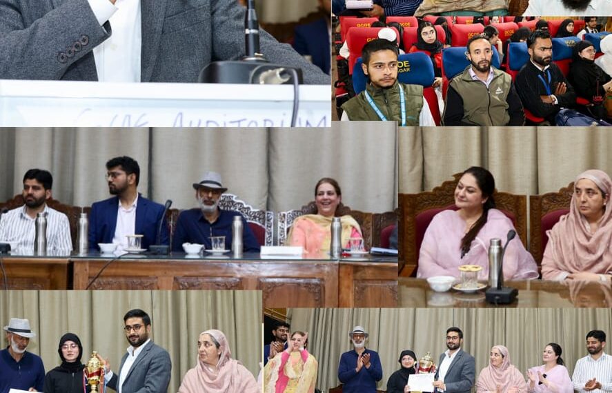 District Admin Srinagar organises Rolling Trophy Inter-College Painting Competition