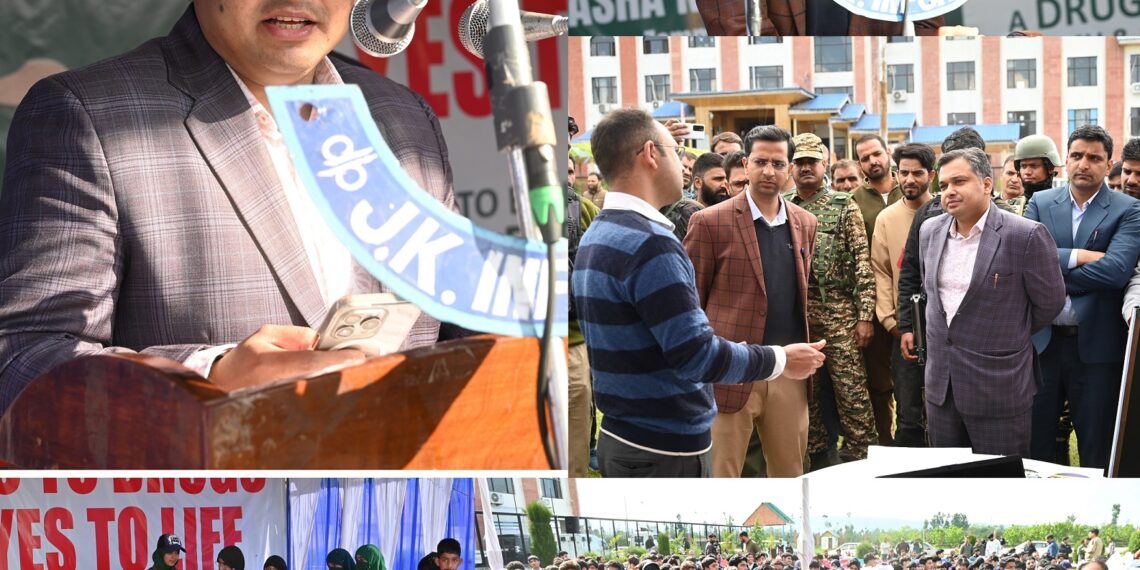 Singla visits Shopian, assesses ongoing NMJKA campaign