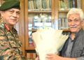 GoC 15 Corps, others call on LG Sinha