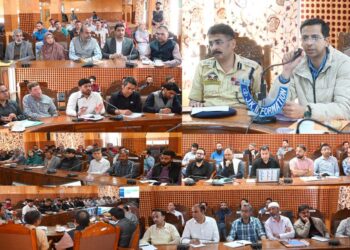 DC Shopian reviews Eid-ul-Azha preparedness
