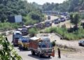 Highway movement slow, several routes closed or partially operational