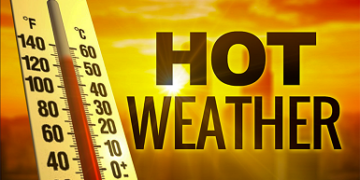 Hot weather prevails across J&K; Sgr records 31.5 C, Jmu 41.1 C 