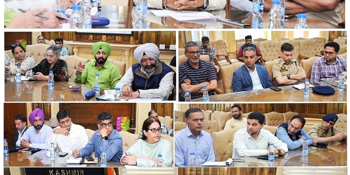 Ek Bharat Shreshtha Bharat : Div Com Kashmir reviews arrangements for NCC National Integration Camp