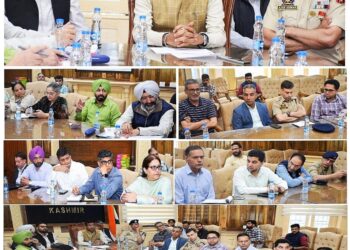 Ek Bharat Shreshtha Bharat : Div Com Kashmir reviews arrangements for NCC National Integration Camp