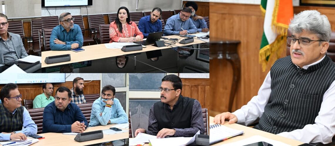 CS led SEC clears UNDP collaboration, advanced disaster response measures for J&K