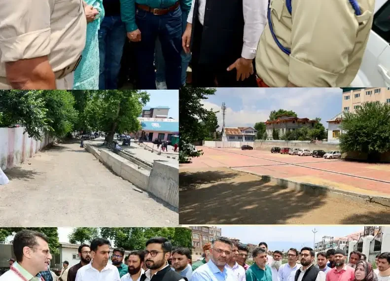 DC Srinagar visits B&J Hospital Barzulla