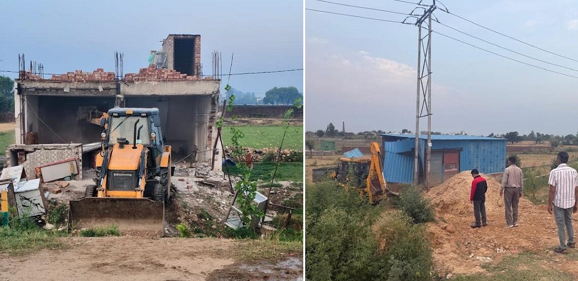 JDA carried out demolition drive along Ring Road