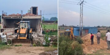 JDA carried out demolition drive along Ring Road