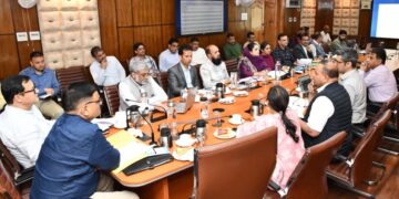 Ministers review desilting, micro irrigation works