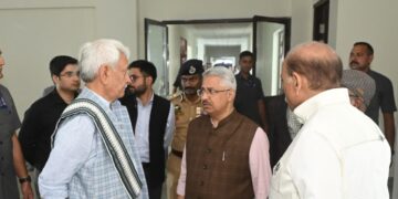 LG conducts on-site inspection of SASB Yatri Niwas at Pantha Chowk