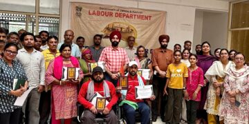Labour Day : J&K Labour Dept organises outreach, awareness, workers’ felicitation in Jammu