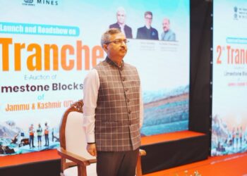 Ministry of Mines launches 2nd tranche of limestone block auctions in Srinagar