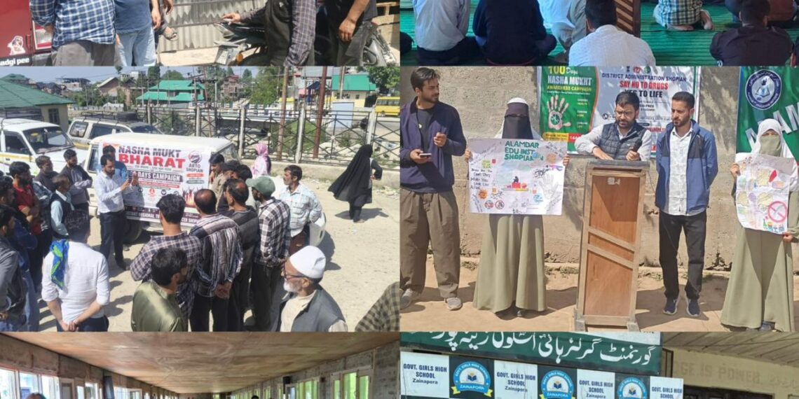 Nasha Mukht J&K Campaign : Massive public participation across Shopian
