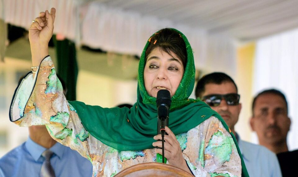Mehbooba urges political unity across J&K like Ladakh leadership