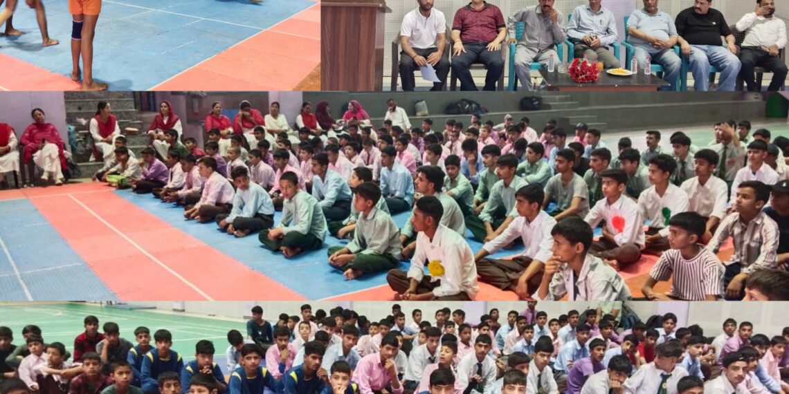 Inter-school zonal level tournament commences in Doda