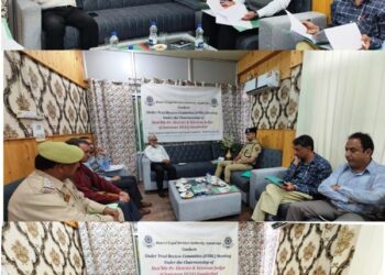 PD&SJ Ganderbal chairs 2nd  UTRC meeting 2026