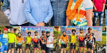 Pedal to the Peak : 190 KM Baisakhi Pinnacle Cycling Challenge promotes Tourism, Fitness in Bhaderwah