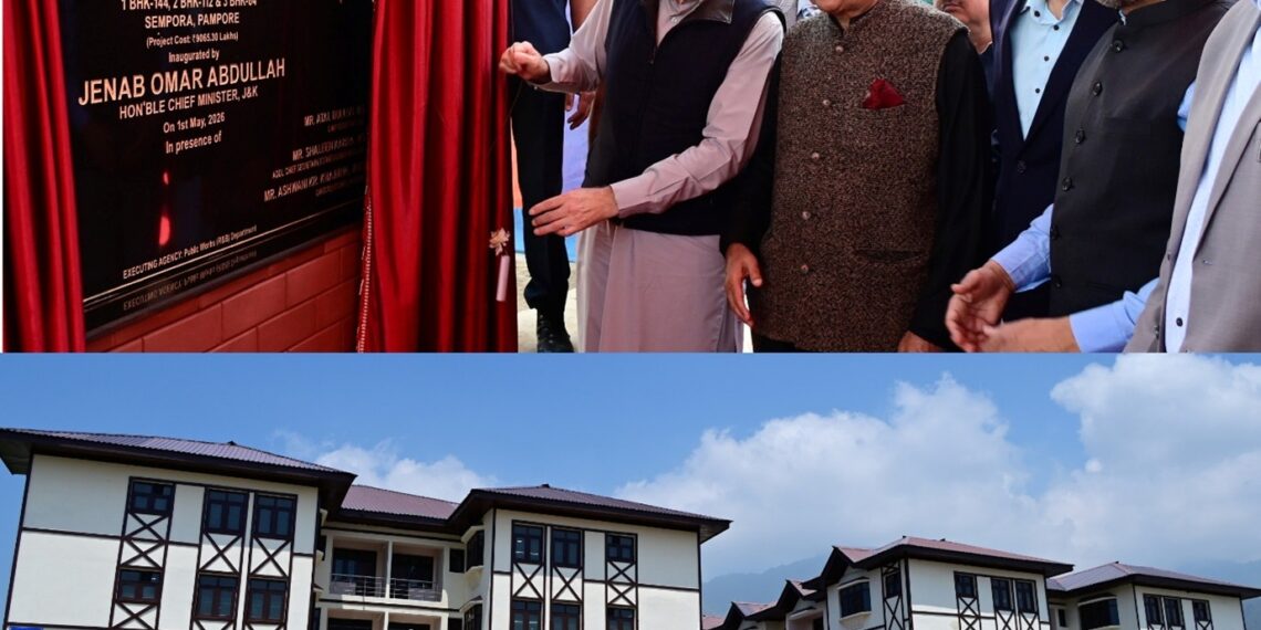 Committed to employee welfare, housing infrastructure: CM Omar