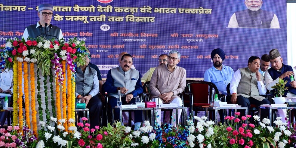 Vande Bharat connectivity between Jmu-Sgr big dev: CM Omar    