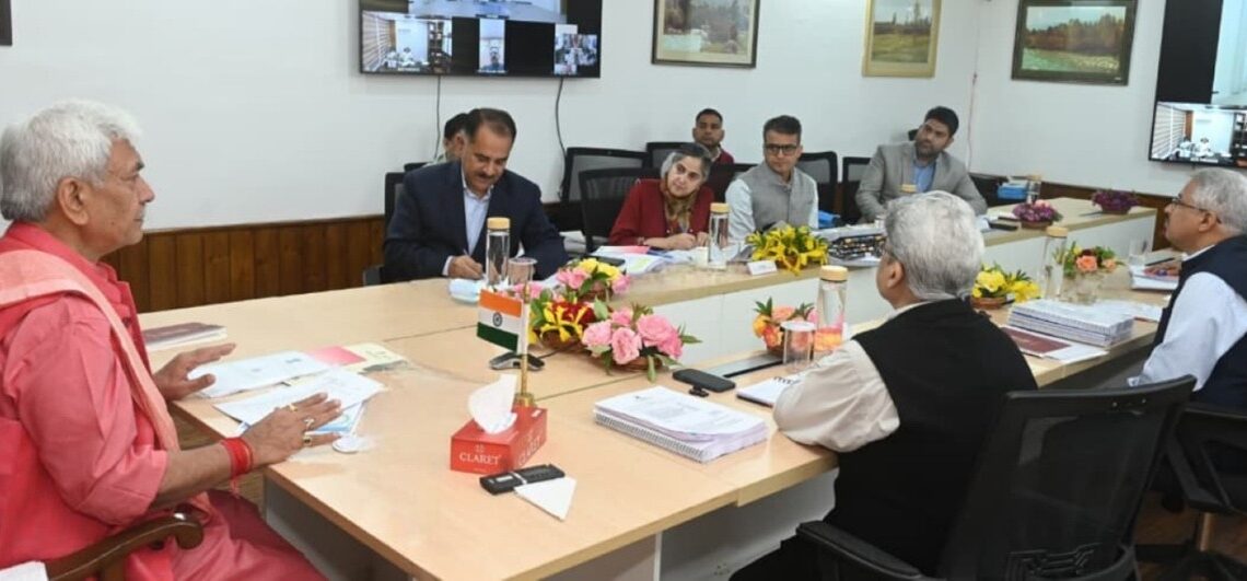 LG Sinha chairs JKAACL meet