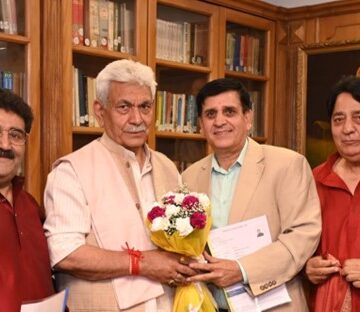 Radio Sharda founder, Gujjar Bakarwal body, social orgs call on LG Sinha