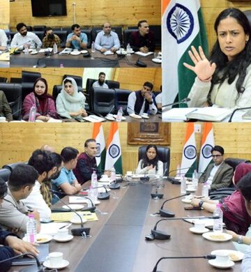 Dir Info reviews functioning of DICs across Kashmir Division