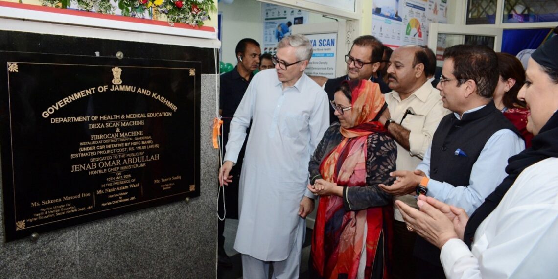 CM Omar launches dev projects in Ganderbal