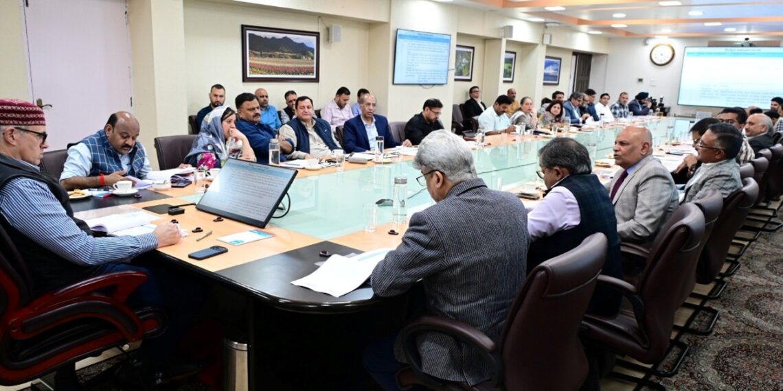 CM Omar chairs second round of Budget implementation review